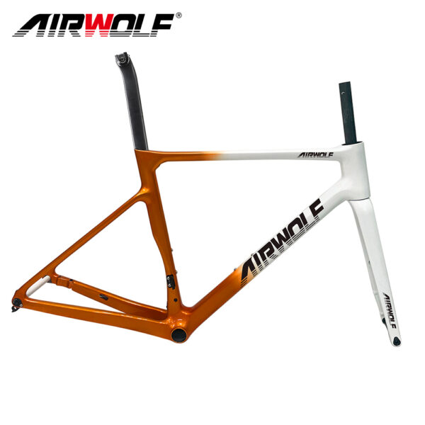 YFR066 T1100 Carbon Climbing Frame Thru Axle Disc Brake 700C*38C